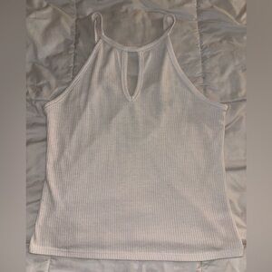 Woman’s White Tank Top